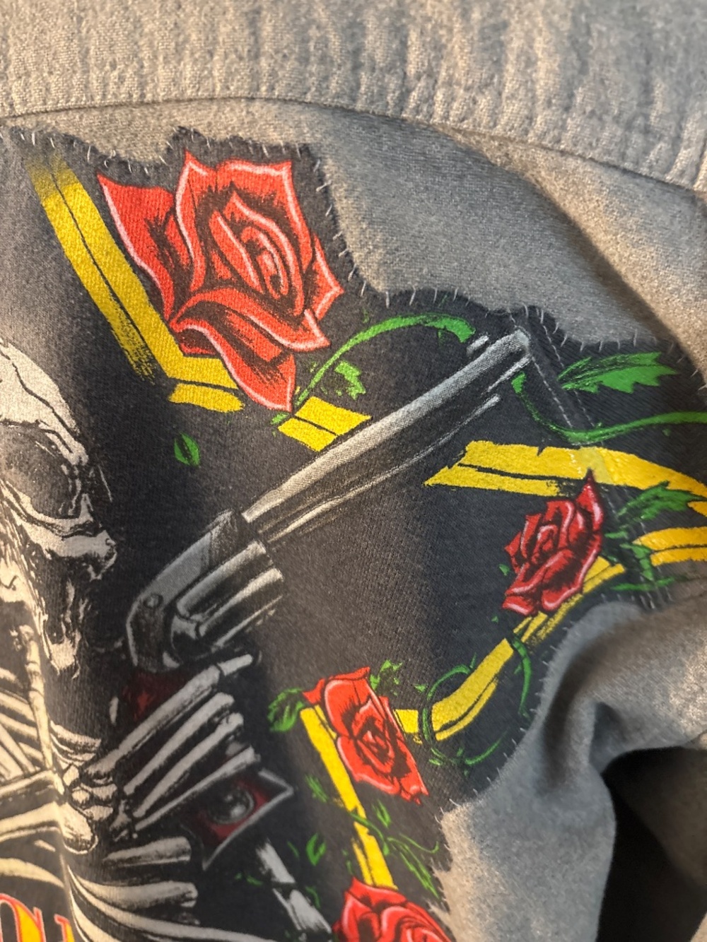 Custom Reworked Guns N' Roses Flannel / Field & Stream Button-Down - Picture 2 of 5